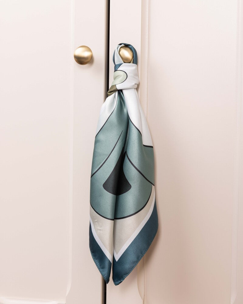 Le Foulard Allegoria - Bleu